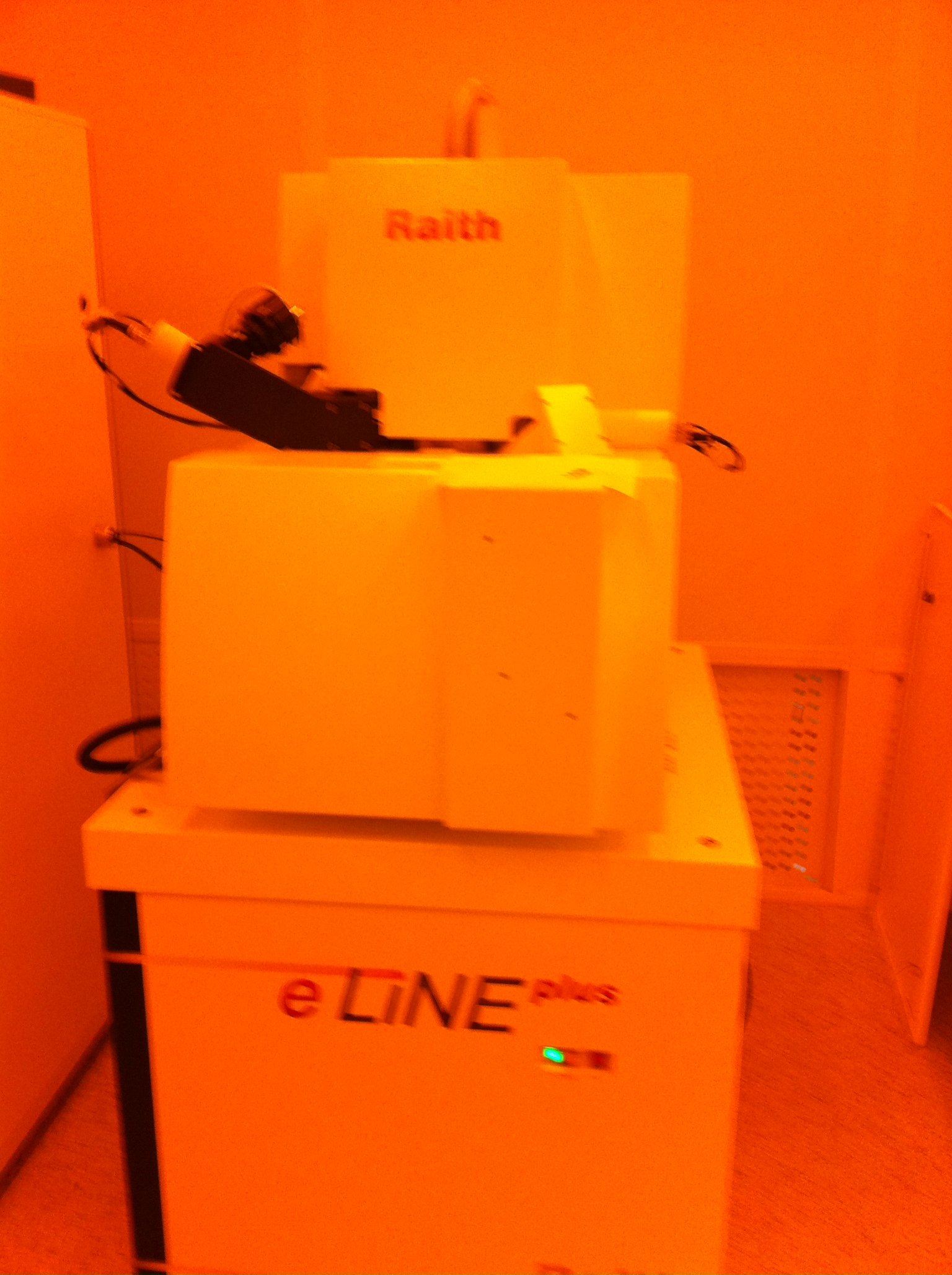 Picture of E-line e-beam lithography system